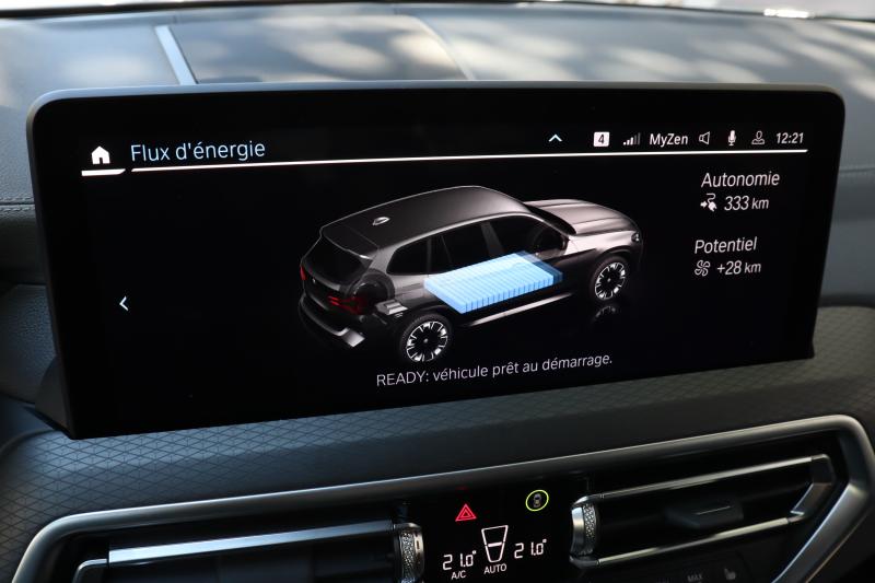  - Le système multimédia du BMW iX3 restylé en images