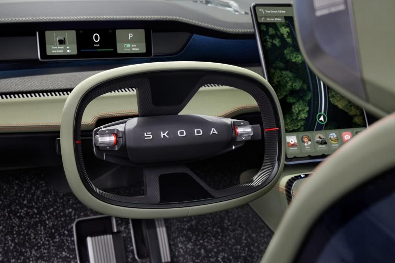  - Skoda Vision 7S (2022) | Les images du nouveau concept de SUV électrique