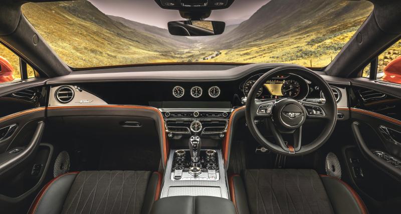 Bentley Flying Spur Speed (2022) : la berline de luxe étale son tempérament de sportive au grand jour - Bentley Flying Spur Speed (2022)