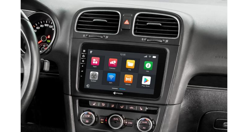  - Un autoradio android, GPS et CarPlay spécial VW chez Dynavin