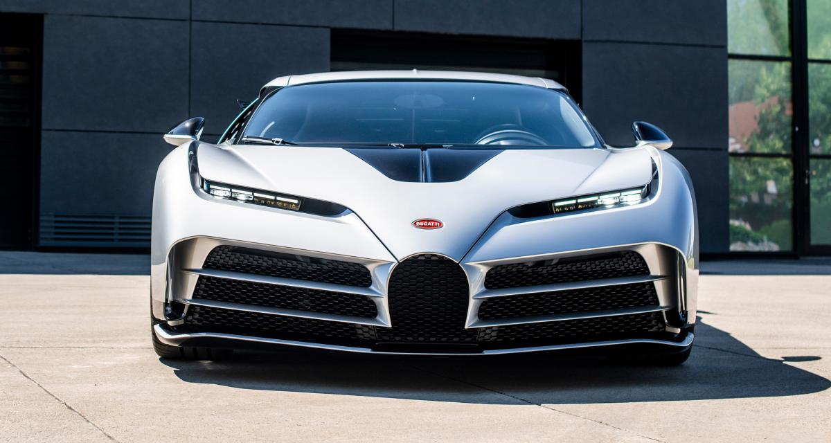 Ce nouvel exemplaire de la Bugatti Centodieci mime quasiment à la perfection l'EB110 Supersport