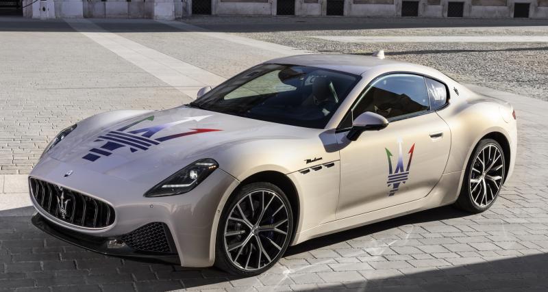 - La Maserati GranTurismo se montre en public sans camouflage avant sa sortie