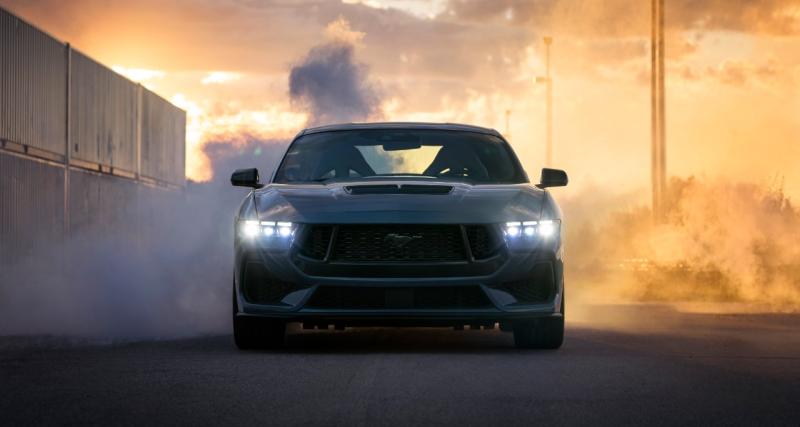 Ford Mustang (2023) : la nouvelle génération de la pony car se dévoile, elle ne lâche pas son V8 - Ford Mustang (2023)