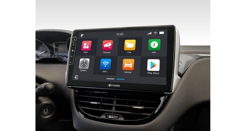  - Dynavin commercialise un autoradio Android et CarPlay pour la Peugeot 208
