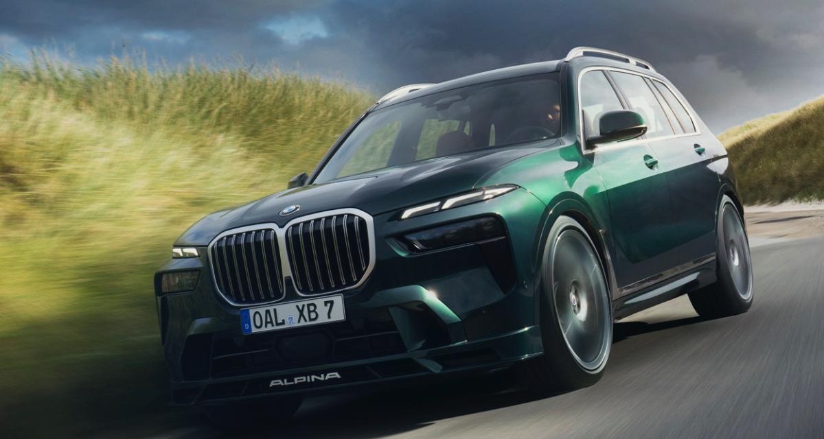 BMW Alpina XB7 (2022) : le SUV sportif à sept places revoit la puissance de son moteur V8 à la hausse
