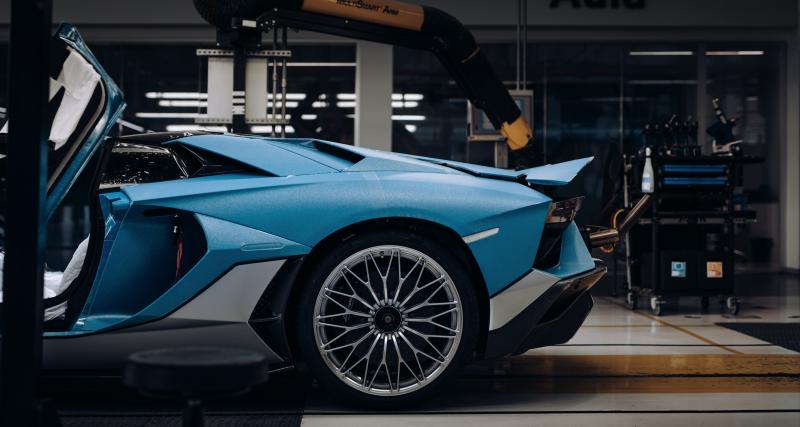 Lamborghini cesse de produire l’Aventador, voici le dernier exemplaire à sortir d’usine - Un exemplaire à conserver précieusement