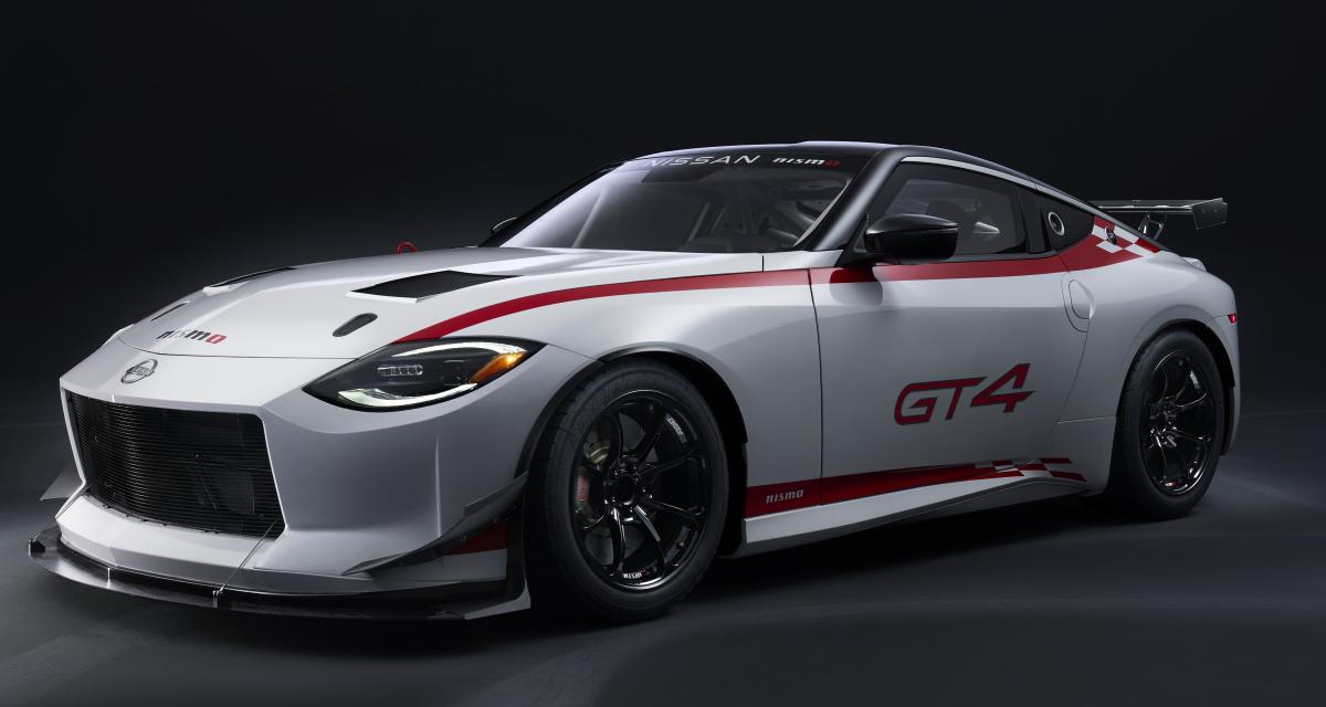 Nissan Z GT4 (2022) : le coupé se décline dans une version de course réservée à la piste