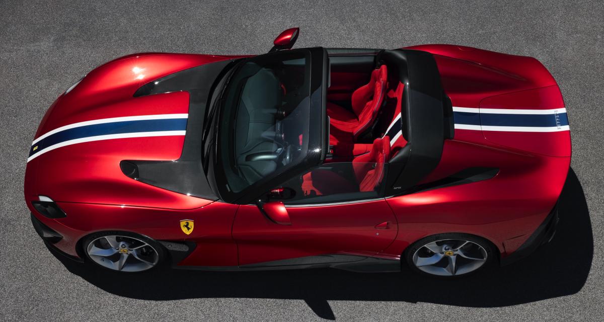 Ferrari SP51 (2022) : un nouveau one-off à moteur V12 développé à partir de la 812 GTS