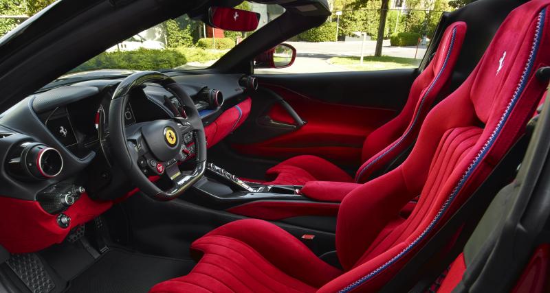 Ferrari SP51 (2022) : un nouveau one-off à moteur V12 développé à partir de la 812 GTS - Une finition soignée pour un one-off exclusif