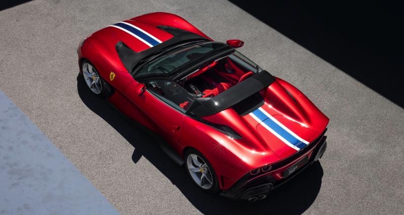 Ferrari SP51 (2022) : un nouveau one-off à moteur V12 développé à partir de la 812 GTS - Elle embarque le même moteur V12 que la Ferrari 812 GTS