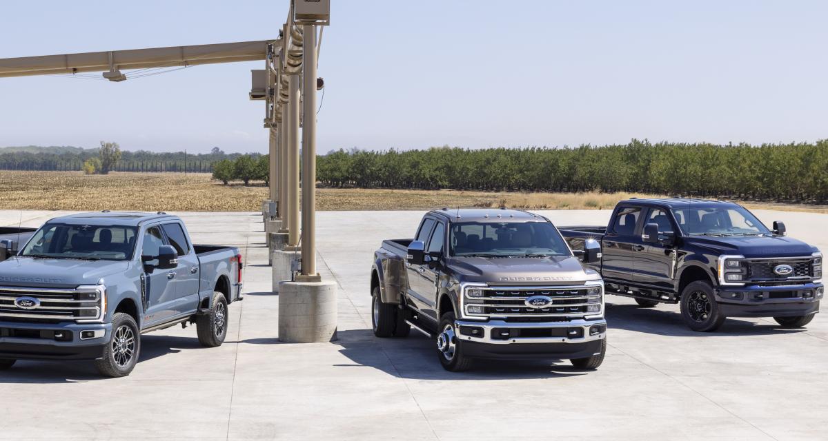 Ford lance la nouvelle génération de ses impressionnants pick-up utilitaires F-Series Super Duty