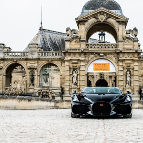 Bugatti W16 Mistral | Les photos de la supercar française au concours d’élégance de Chantilly