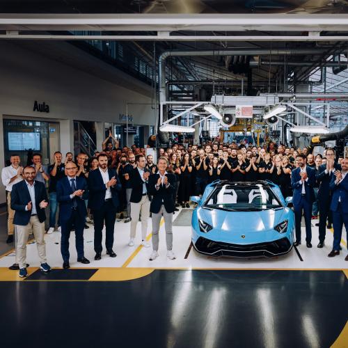 Lamborghini Aventador | Les photos de l’ultime exemplaire produit