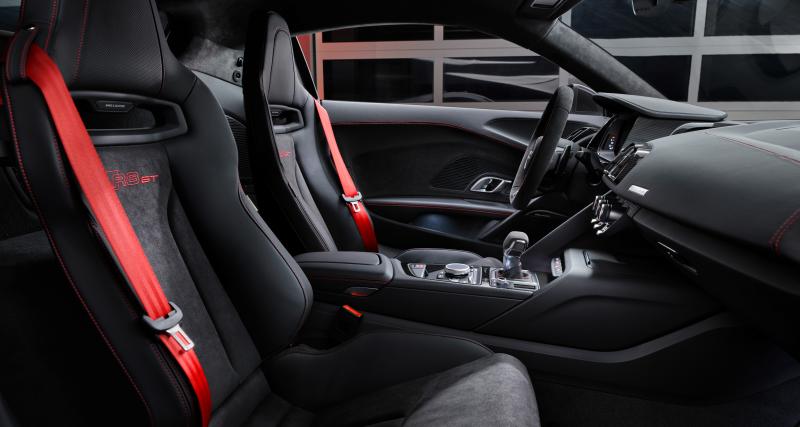 Audi R8 Coupé V10 GT RWD (2022) : la version propulsion de la supercar gagne en puissance - Audi R8 Coupé V10 GT RWD (2022)