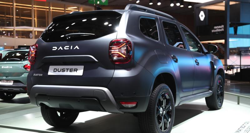 Le Dacia Duster se décline dans une Mat Edition au Mondial de l’Auto 2022, nos photos de la série spéciale - Dacia Duster Mat Edition