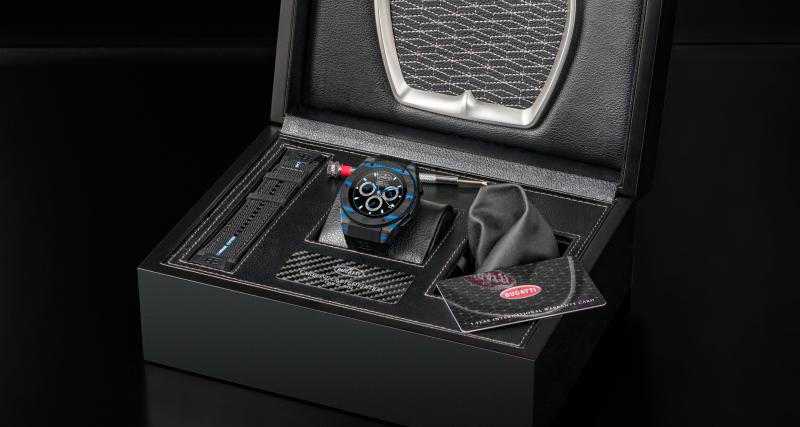 Bugatti présente la Carbone Limited Edition, une nouvelle montre connectée pensée pour les sportifs - Bugatti Carbone Limited Edition