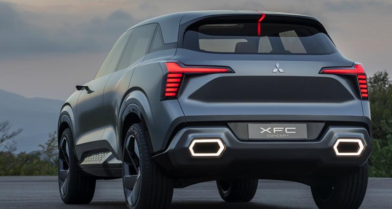 Mitsubishi XFC Concept (2022) : cette étude de style annonce un nouveau SUV compact - Mitsubishi XFC Concept (2022)