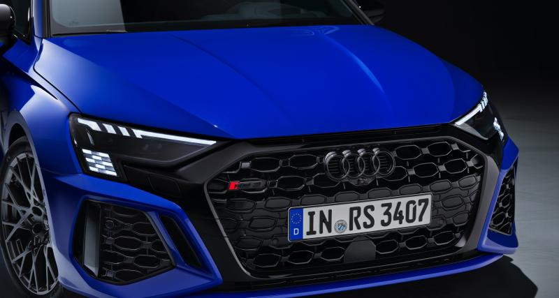Audi RS 3 Performance Edition (2022) : la compacte revoit sa puissance à la hausse, mais aussi son prix - Audi RS 3 Performance Edition (2022)