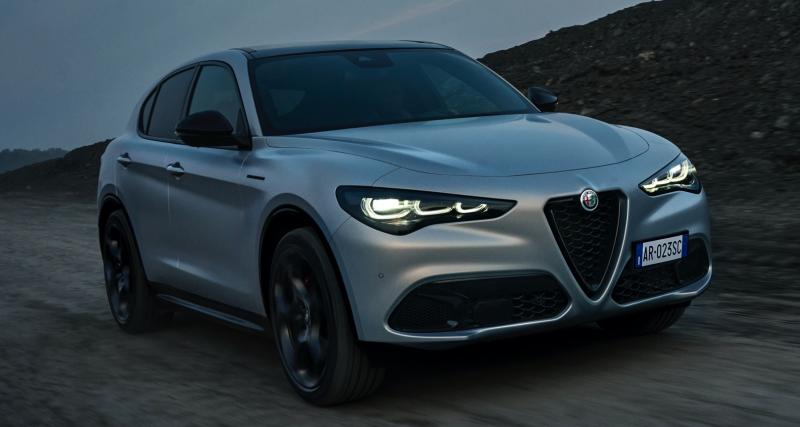 Alfa Romeo Stelvio restylé (2022) : le SUV familial s’offre un lifting bien mérité, il arrive en 2023
