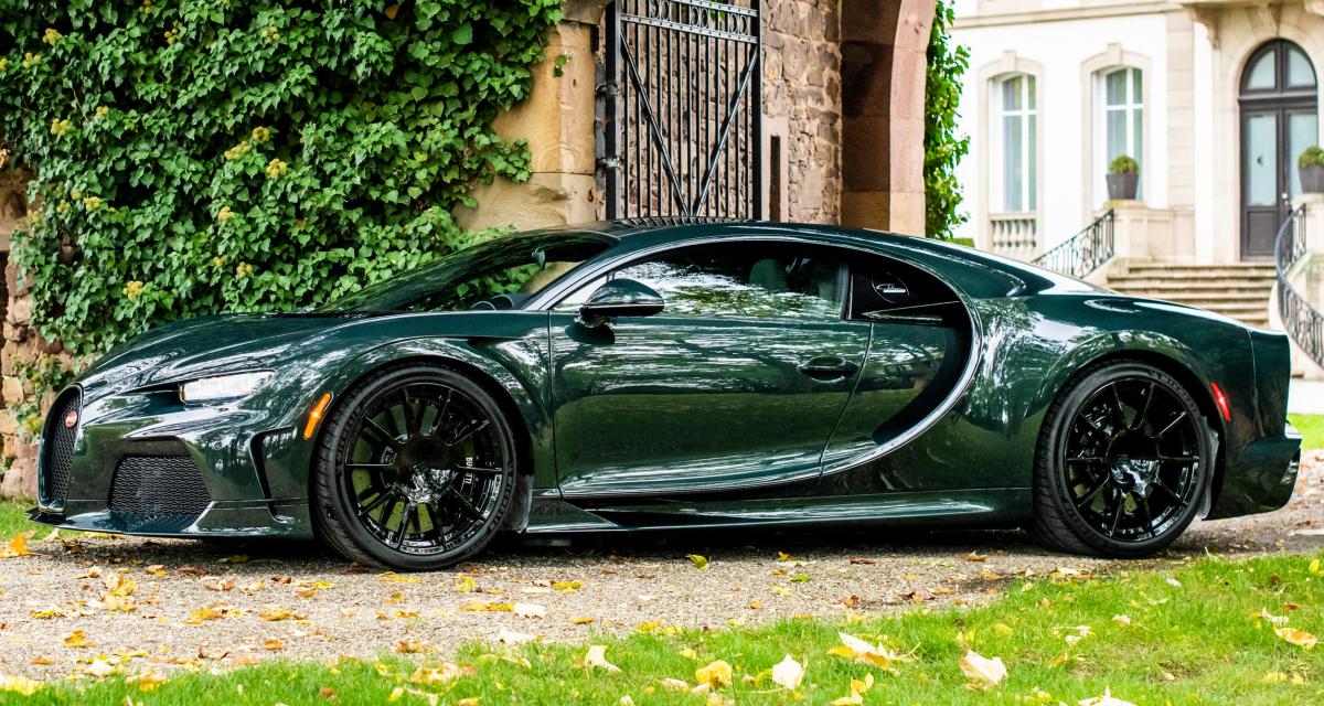 Le 400e exemplaire de la Bugatti Chiron