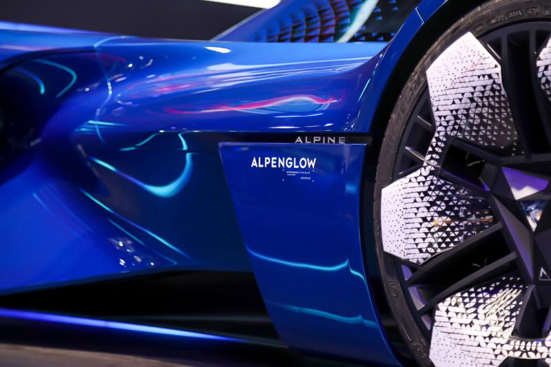  - Alpine Alpenglow | Nos photos du concept car à hydrogène au Mondial de l’Auto