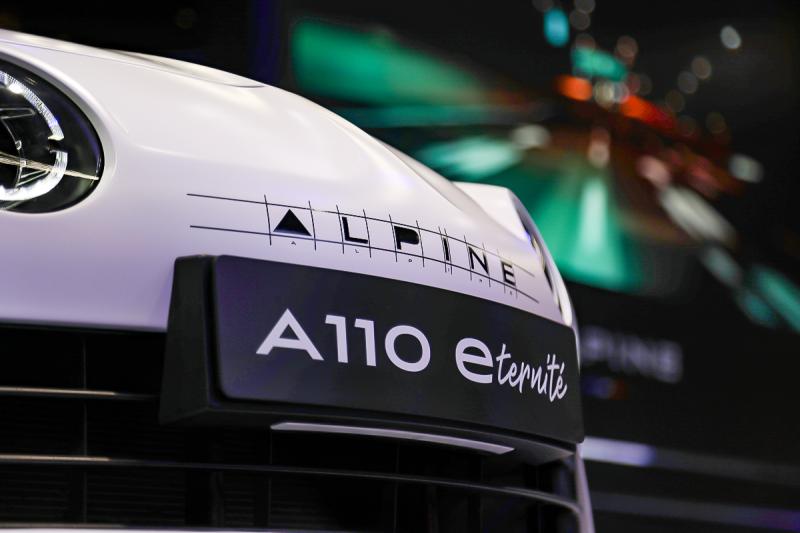  - Alpine A110 E-Ternité | Nos photos de la sportive électrique au Mondial de l’Auto
