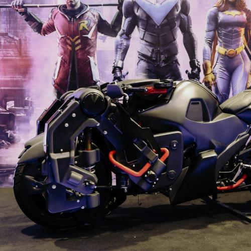 Lazareth Batcycle | Nos photos de la moto de Gotham Knights au Mondial de l’Auto