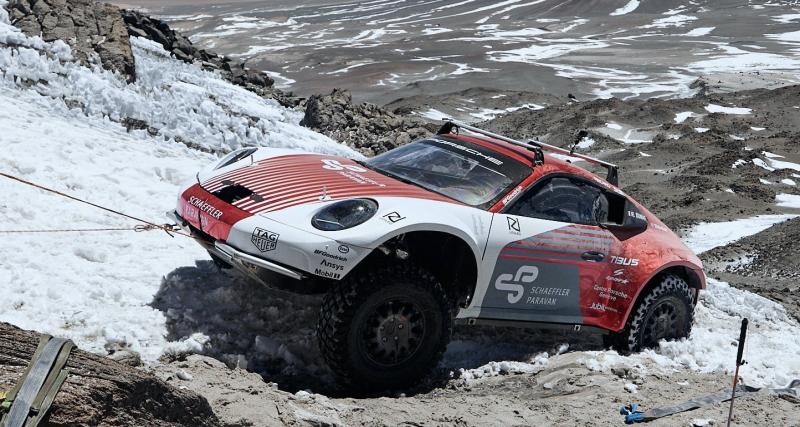Pilotée par Romain Dumas, cette Porsche 911 tout-terrain gravit le volcan le plus haut du monde - Un voyage annonciateur de la 911 tout-terrain ?