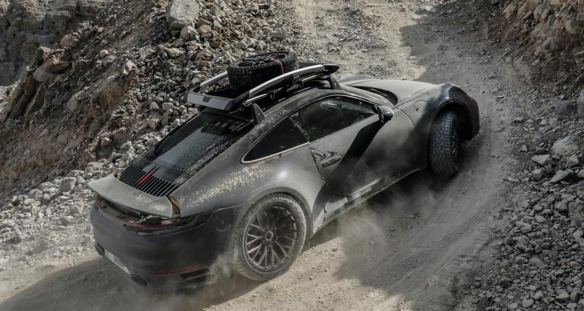 La Porsche 911 Dakar en phase de tests