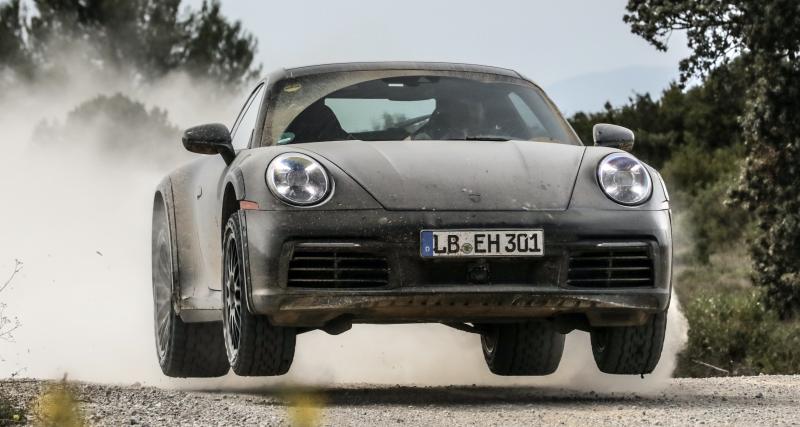 Porsche officialise la sortie d’une 911 Dakar, voici les premières photos de cette version tout-terrain - La Porsche 911 Dakar en phase de tests