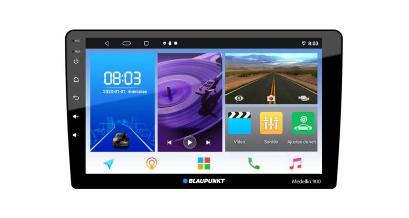 Un autoradio Android et CarPlay avec grand écran chez Blaupunkt USA