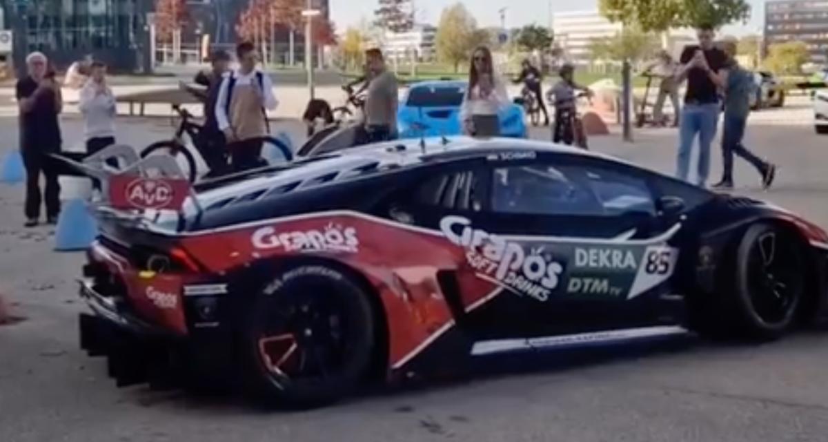 VIDEO - Cette Lamborghini manque d'un radar de recul