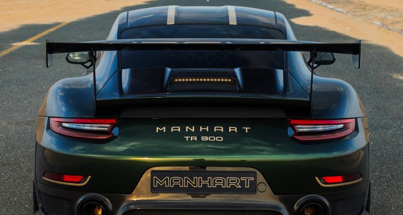 Manhart TR 900 (2022) : la Porsche 911 GT2 RS devient une véritable supercar qui frise les 1 000 chevaux - Manhart TR 900 (2022)