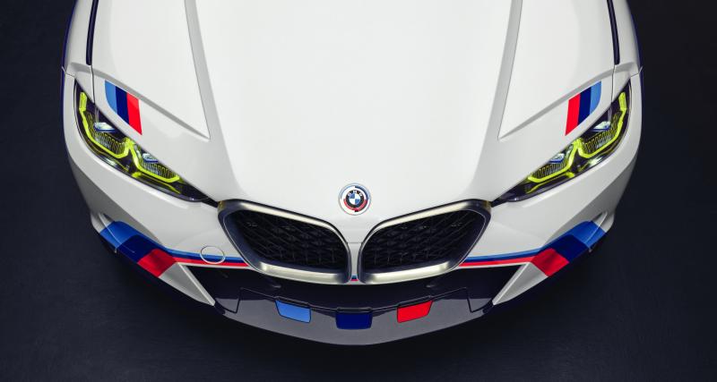 BMW 3.0 CSL (2022) : la sportive mythique revient dans une version moderne avec un moteur surpuissant - BMW 3.0 CSL (2022)