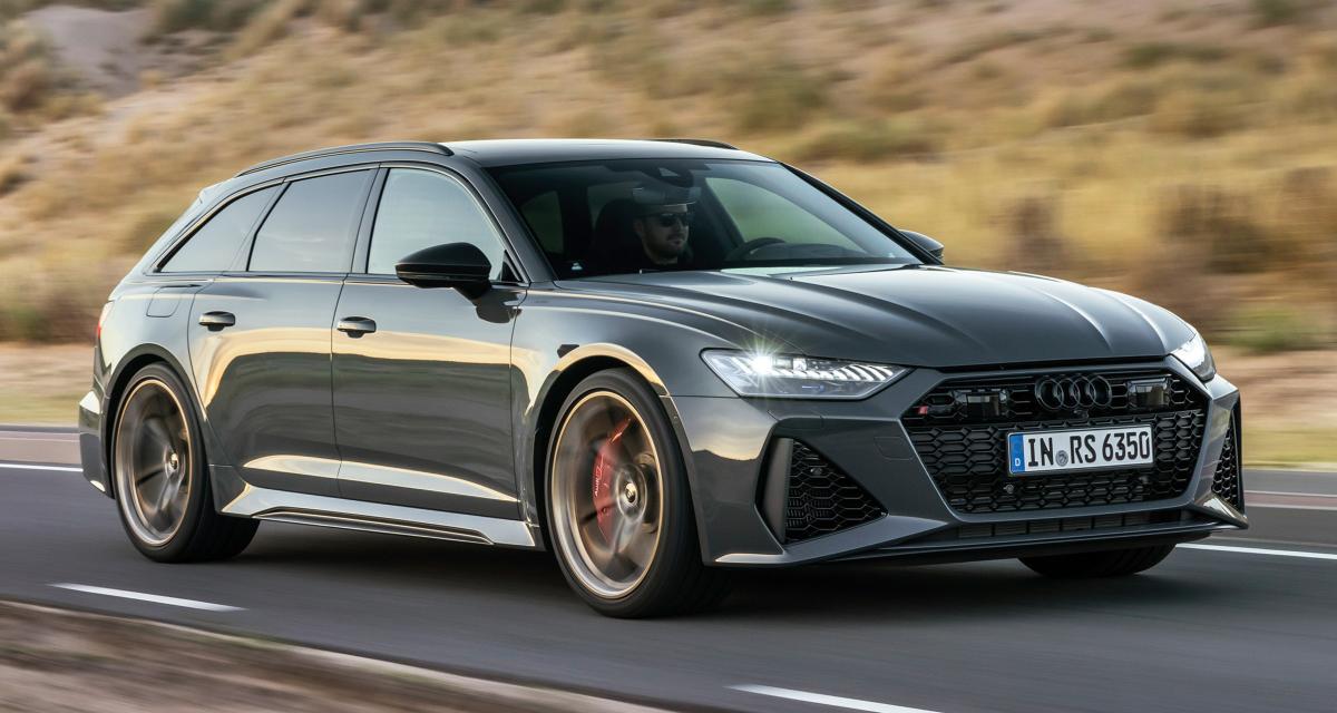 Audi RS 6 Avant Performance (2023) : la sportive gagne 30 chevaux et dépasse les 300 km/h