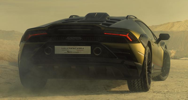 Lamborghini Huracan Sterrato (2023) : l’Italienne devient tout-terrain sans renier son ADN de supercar - Lamborghini Huracan Sterrato (2023)