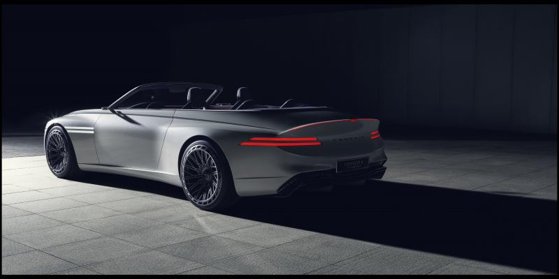  - Genesis X Convertible (2022) | Les photos du concept de cabriolet électrique