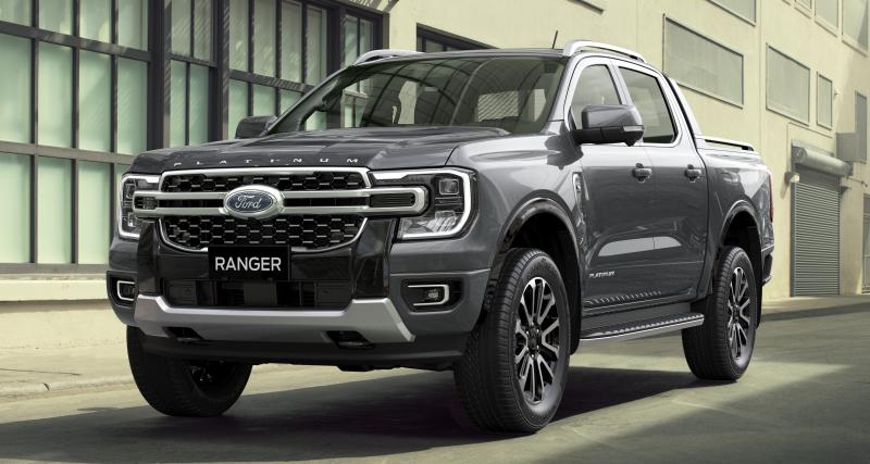 Ford Ranger Platinum (2023) : le pick-up diesel s’embourgeoise avec cette édition