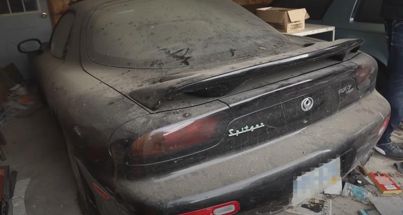 - Cette Mazda RX-7 reprend vie après avoir passé 23 ans d’immobilisme dans un garage