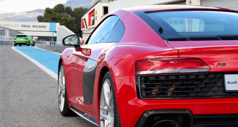 Sur la route des technologies Audi : une histoire d’aluminium, de cylindres et de lumière - Renversant V10