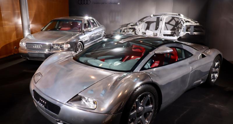 Sur la route des technologies Audi : une histoire d’aluminium, de cylindres et de lumière - Comme dans un miroir
