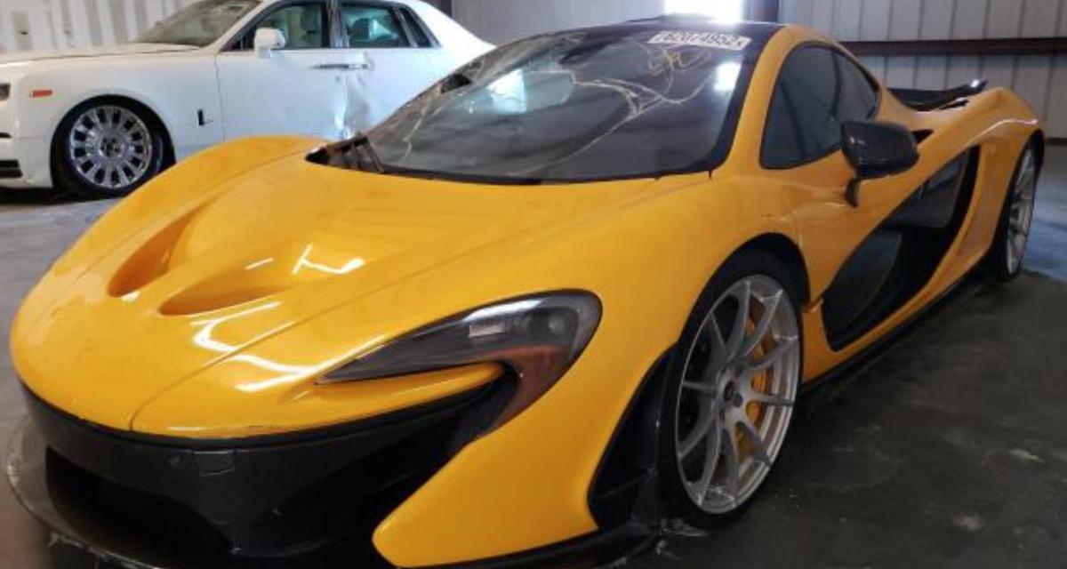 Cette McLaren victime d’une inondation est de retour sur le marché de l'occasion