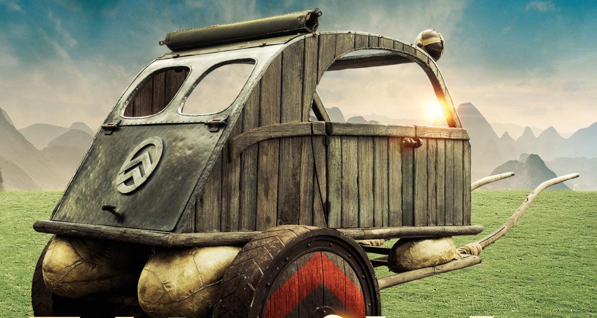 VIDEO - Citroën dévoile le concept char, véhicule du film “Astérix & Obélix : L’Empire du Milieu”