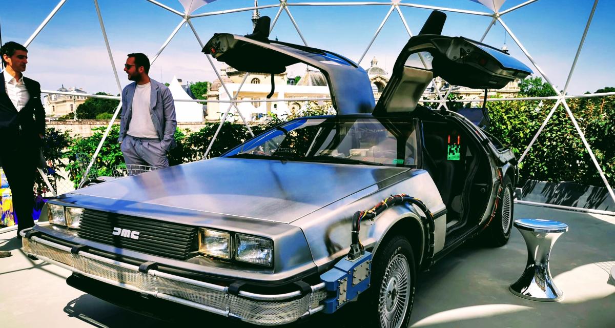 La DeLorean de Retour vers le Futur III