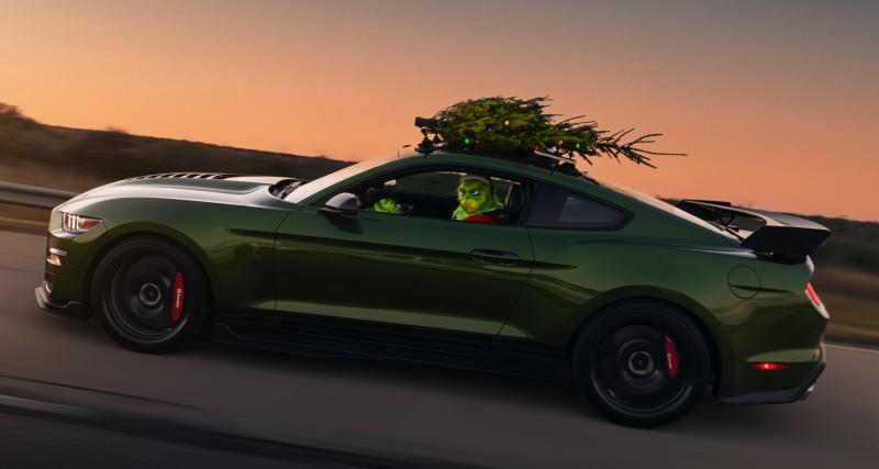 VIDEO - Cette Mustang préparée dépasse les 300 km/h avec un sapin accroché au toit - Hennessey Venom 1000 Mustang