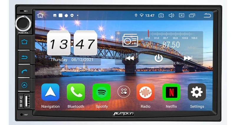  - Pumpkin commercialise un autoradio Android 11 à prix attractif