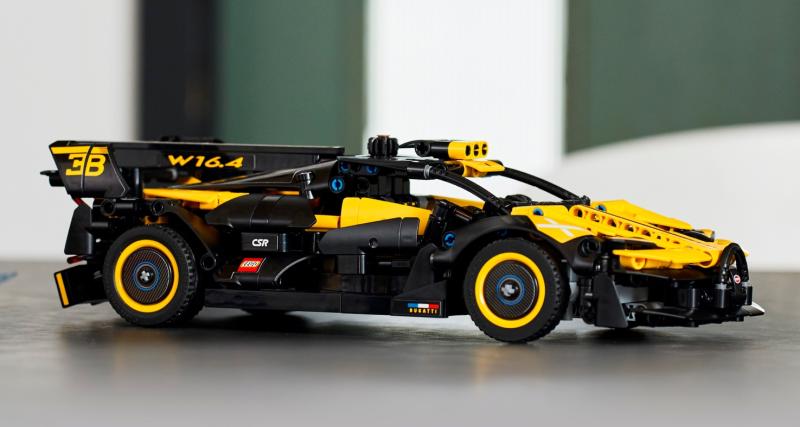 Reproduite en Lego Technic, la Bugatti Bolide est désormais accessible à tous