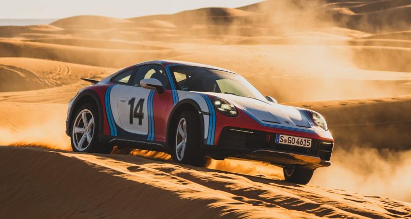 Porsche dévoile des livrées pour la 911 Dakar en hommage à son passé en rallye-raid
