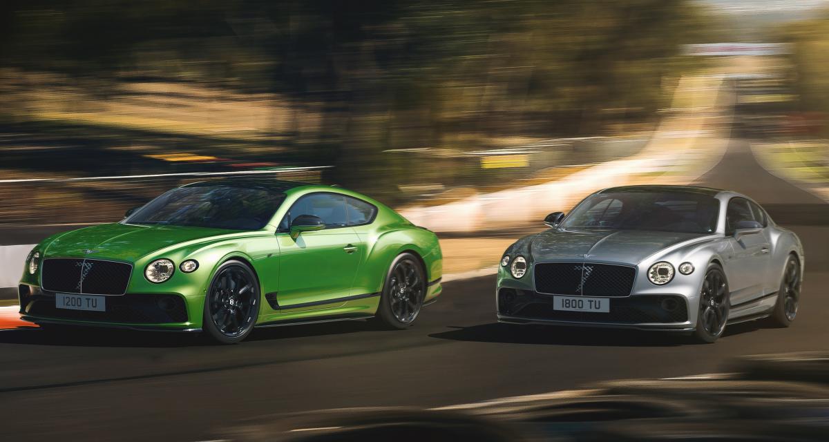 Bentley Continental GT S Bathurst 12 Hour (2023) : deux livrées sportives pour le coupé