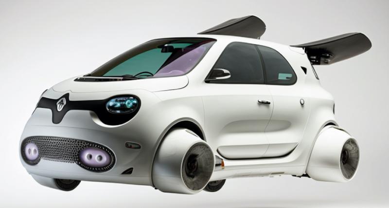 Renault invite ses fans à utiliser l’intelligence artificielle pour réinventer la Twingo - Un show car imaginé à partir des créations